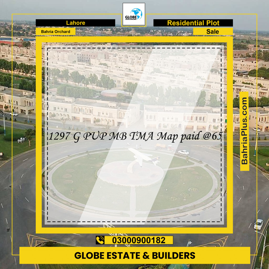 Residential Plot for Sale in Bahria Orchard, Lahore - (BP-140881)