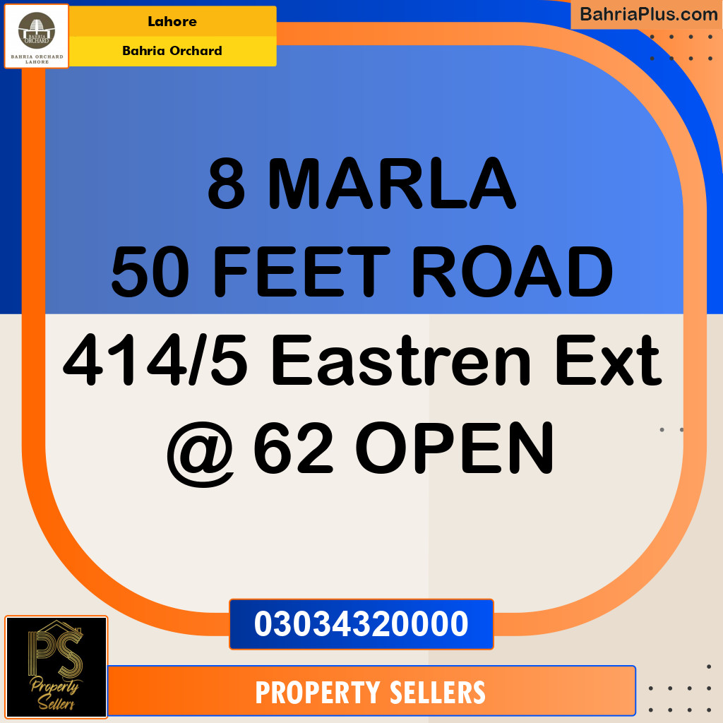 Residential Plot for Sale in Bahria Orchard, Lahore - (BP-141042)