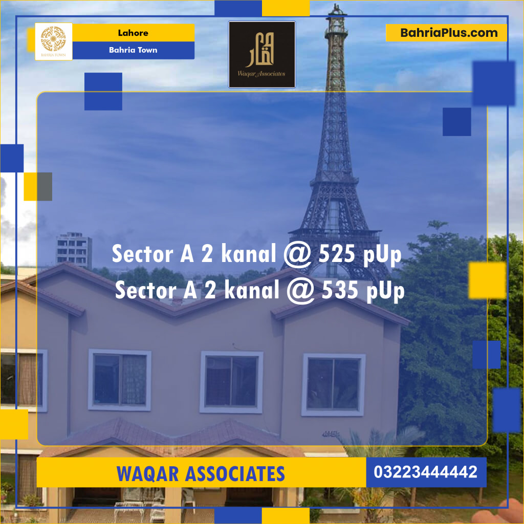 Residential Plot for Sale in Bahria Town, Lahore - (BP-141321)