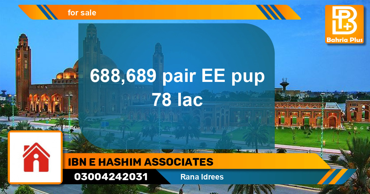 Residential Plot for Sale in Bahria Town, Lahore - (BP-142113)