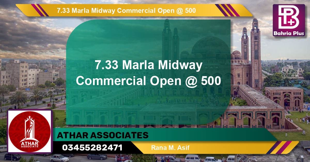 Commercial Plot for Sale in Bahria Town, Lahore - (BP-142474)