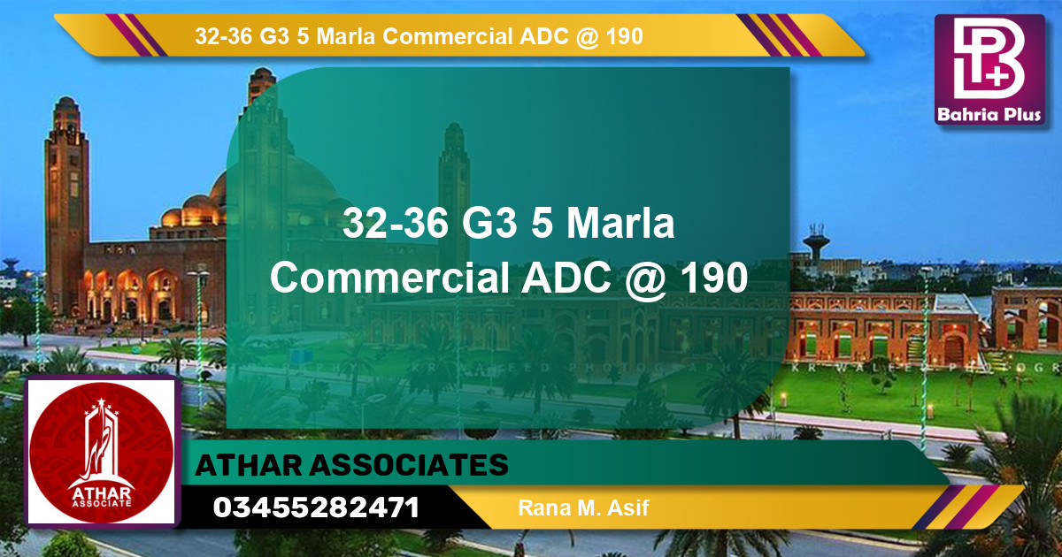 Commercial Plot for Sale in Bahria Orchard, Lahore - (BP-142599)