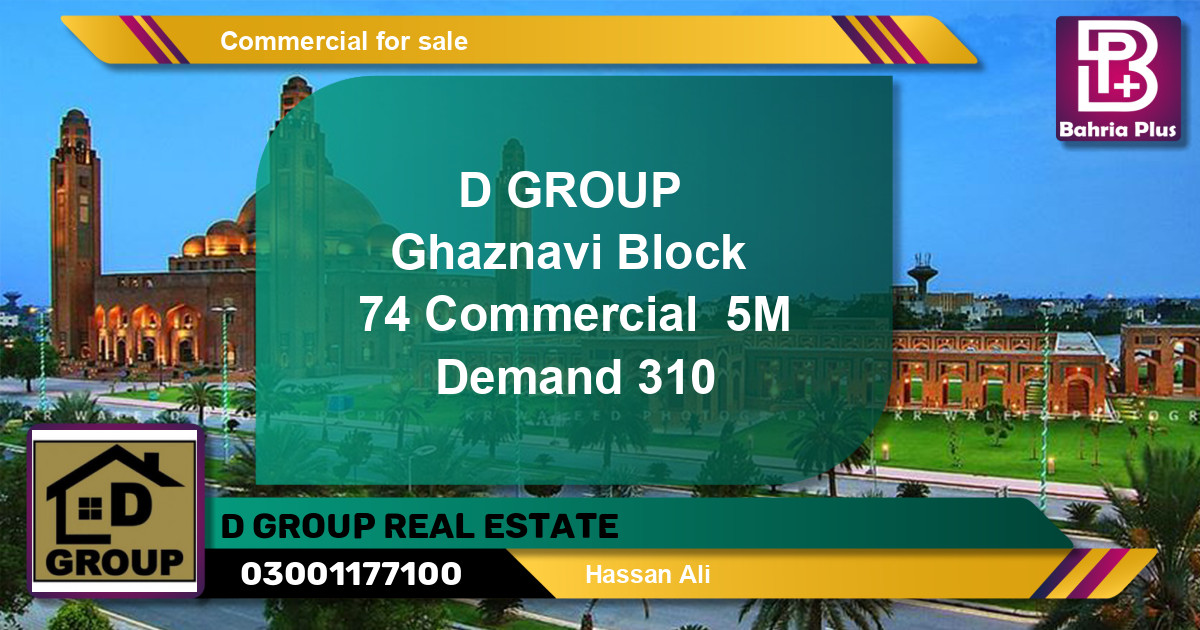 Commercial Plot for Sale in Bahria Town, Lahore - (BP-142991)