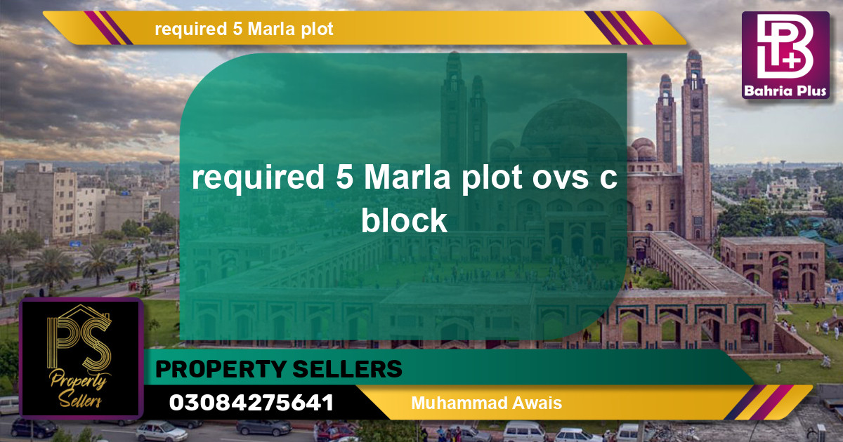 Residential Plot for Sale in Bahria Town, Lahore - (BP-143148)