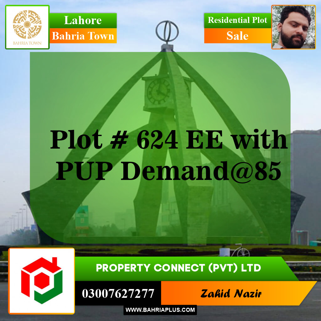 Residential Plot for Sale in Bahria Town, Lahore - (BP-143175)