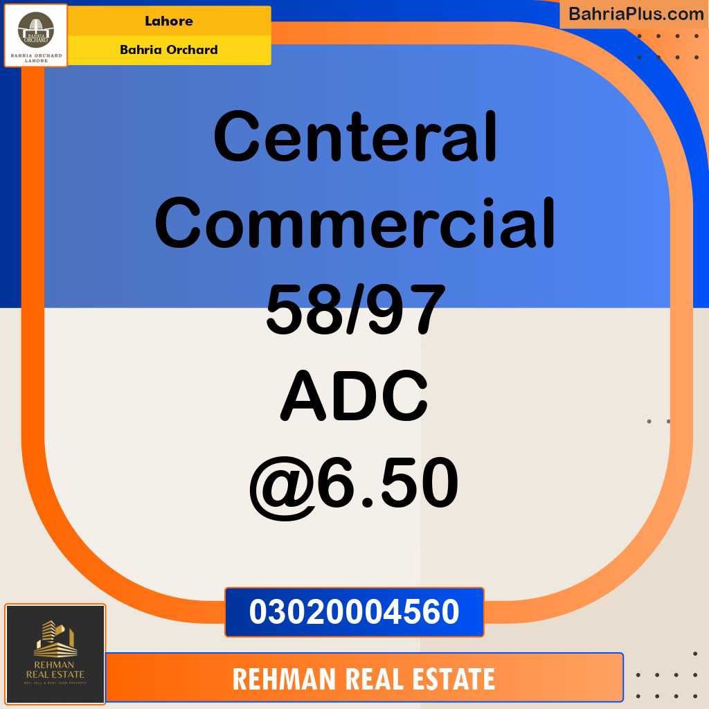Residential Plot for Sale in Bahria Orchard, Lahore - (BP-143204)