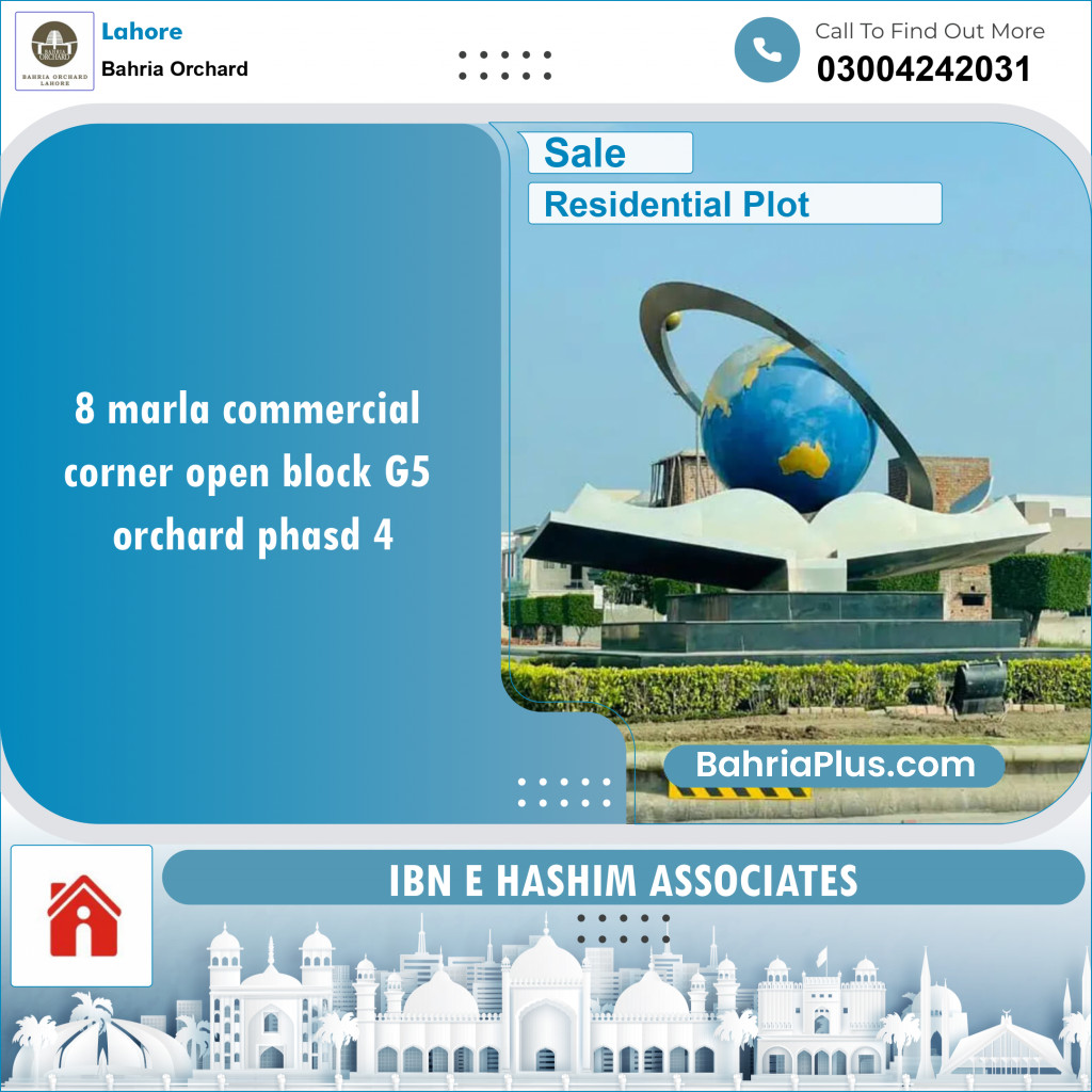 Residential Plot for Sale in Bahria Orchard, Lahore - (BP-143714)