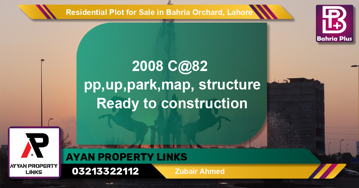 Residential Plot for Sale in Phase 2 - C Block -  Bahria Orchard, Lahore - (BP-143848)