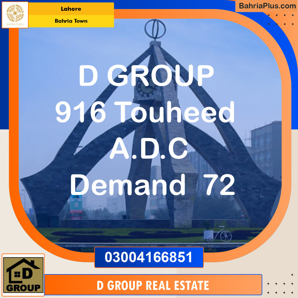 Residential Plot for Sale in Bahria Town, Lahore - (BP-143870)