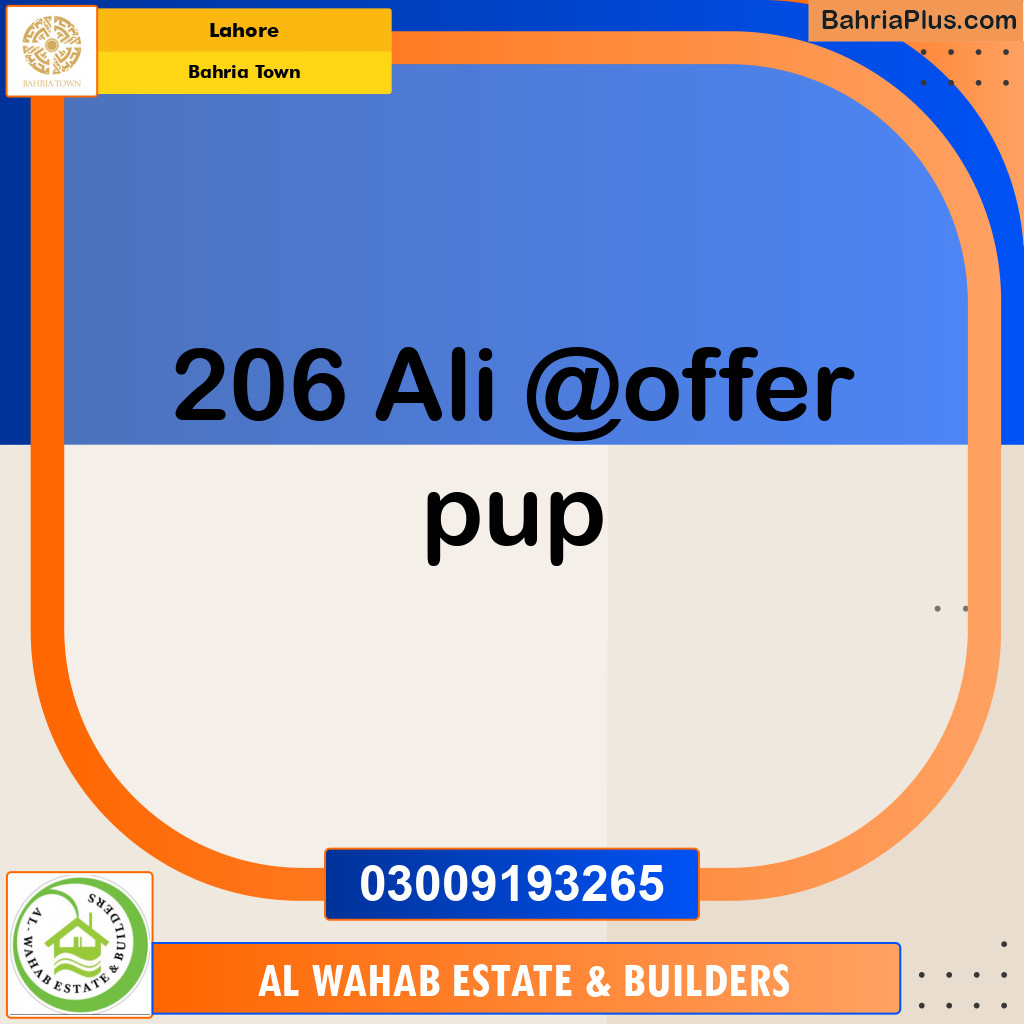 Residential Plot for Sale in Bahria Town, Lahore - (BP-144175)