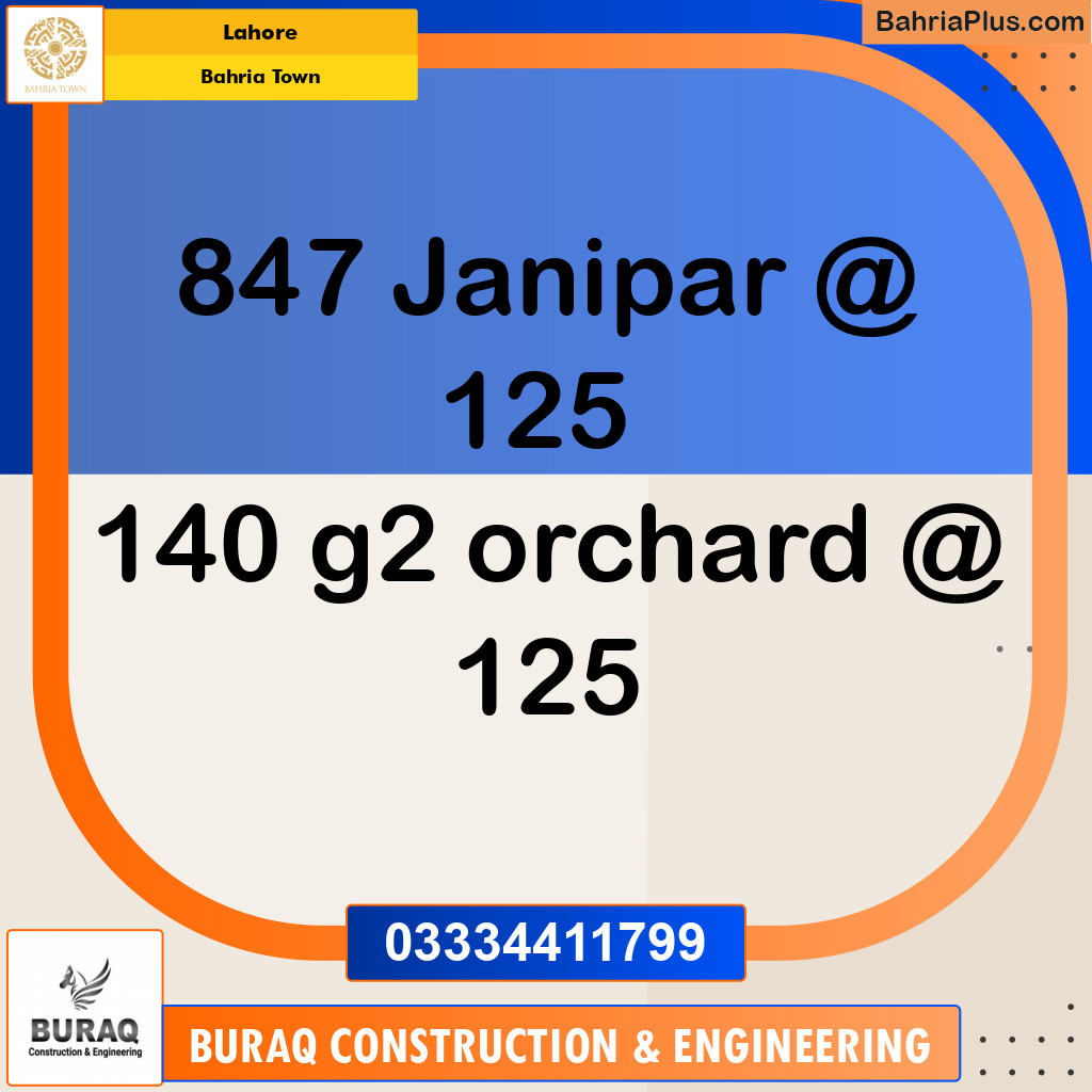 Residential Plot for Sale in Bahria Town, Lahore - (BP-144223)