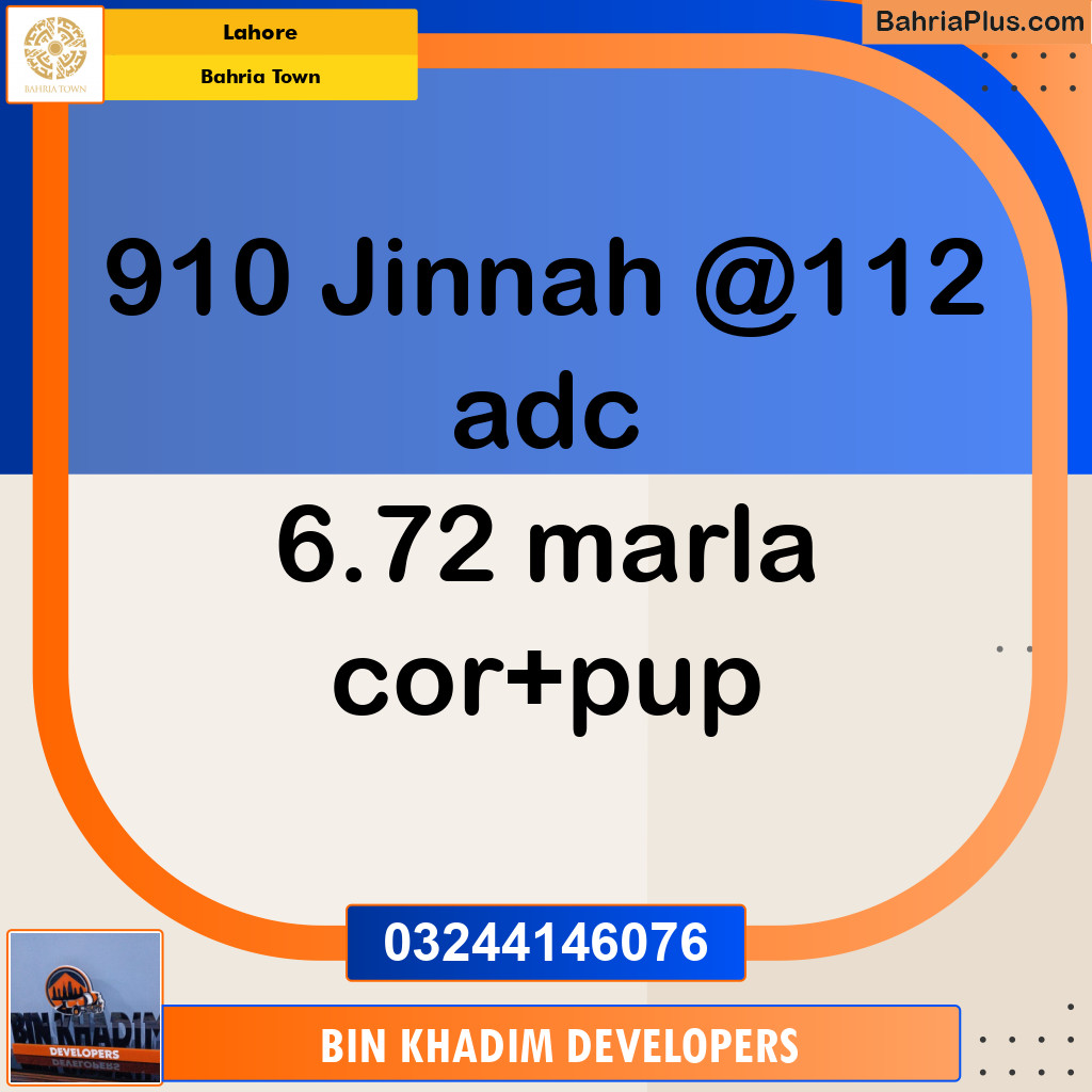 Residential Plot for Sale in Bahria Town, Lahore - (BP-144544)