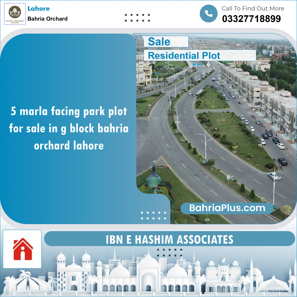 Residential Plot for Sale in Bahria Orchard, Lahore - (BP-144615)