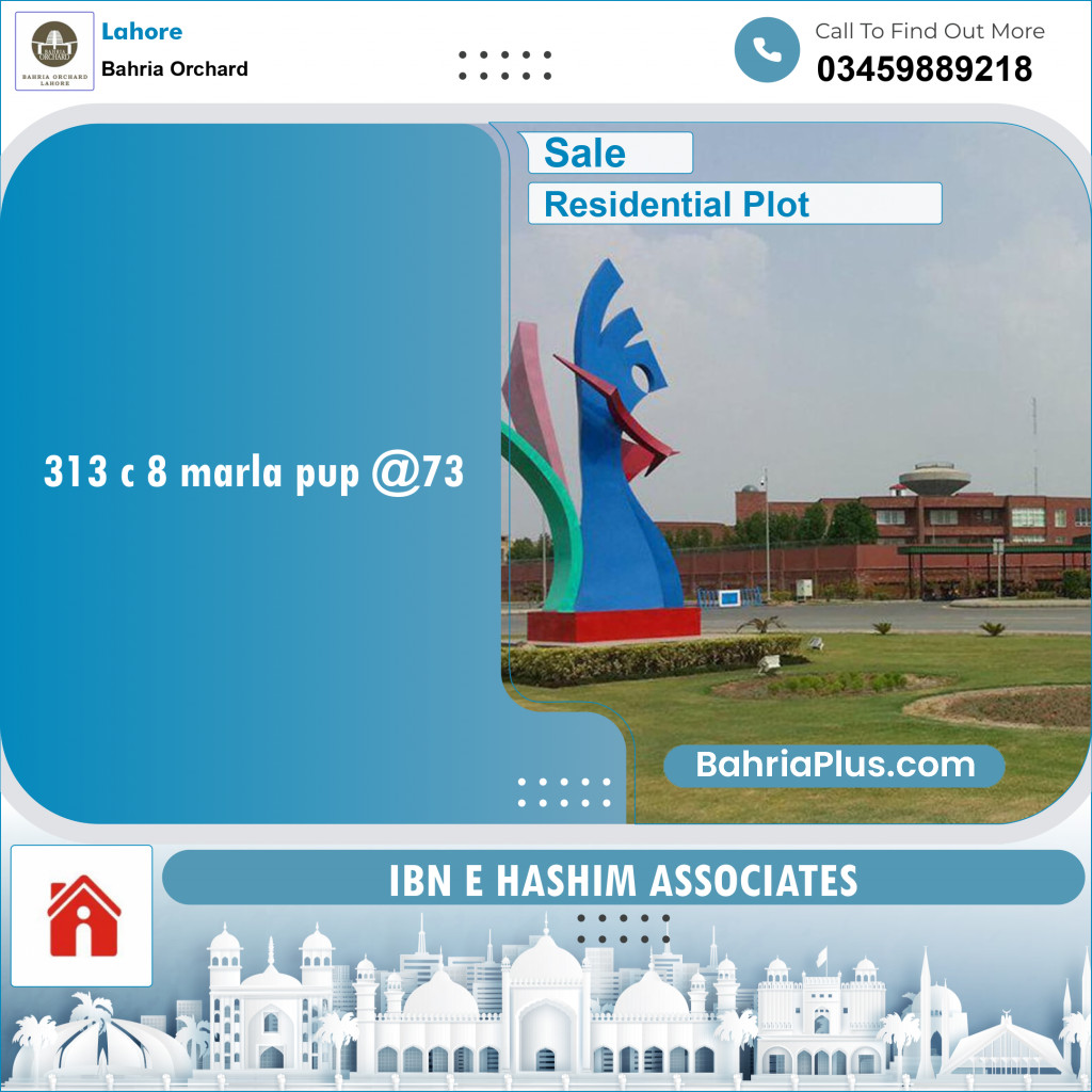 Residential Plot for Sale in Bahria Orchard, Lahore - (BP-144707)