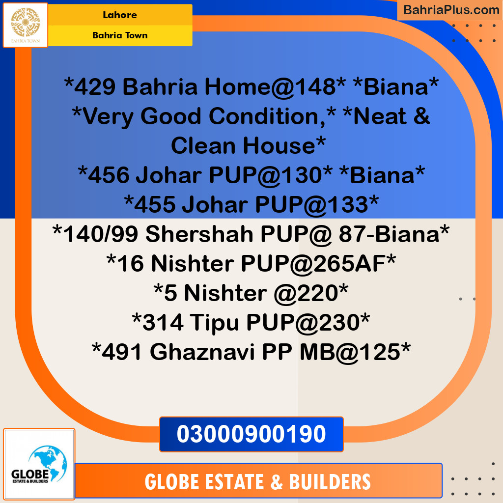 Residential Plot for Sale in Bahria Town, Lahore - (BP-144905)