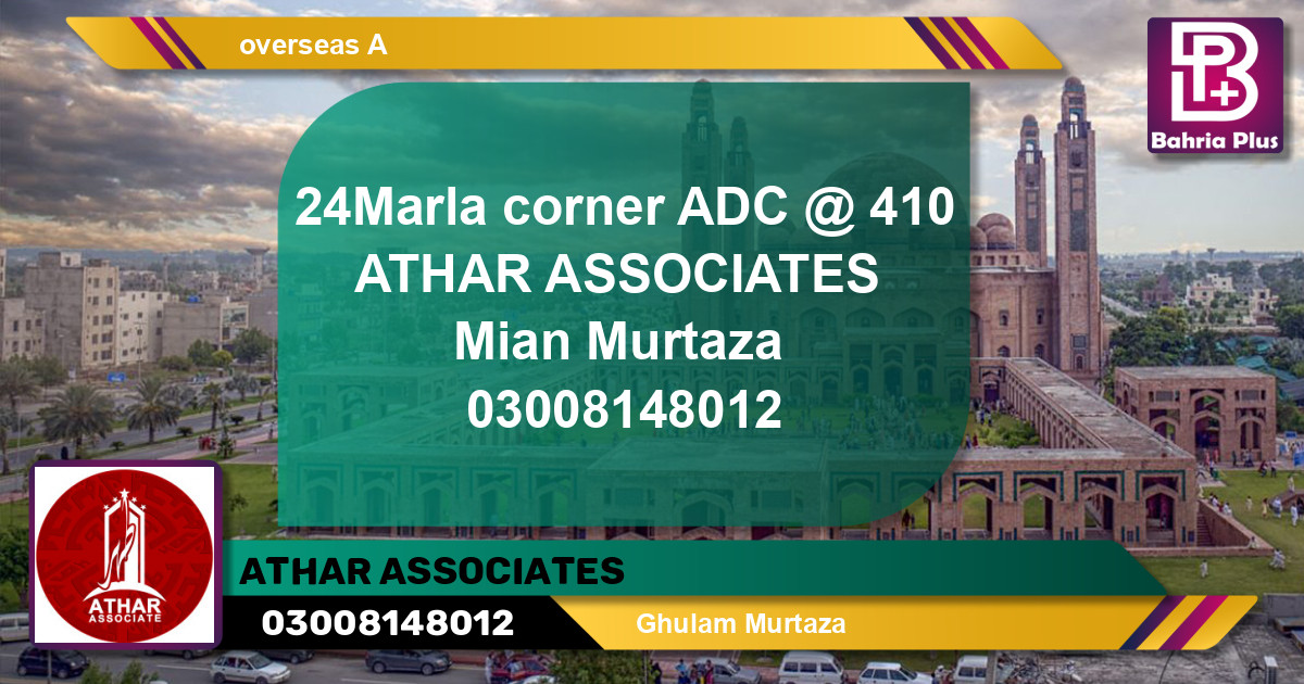 Residential Plot for Sale in Bahria Town, Lahore - (BP-145154)