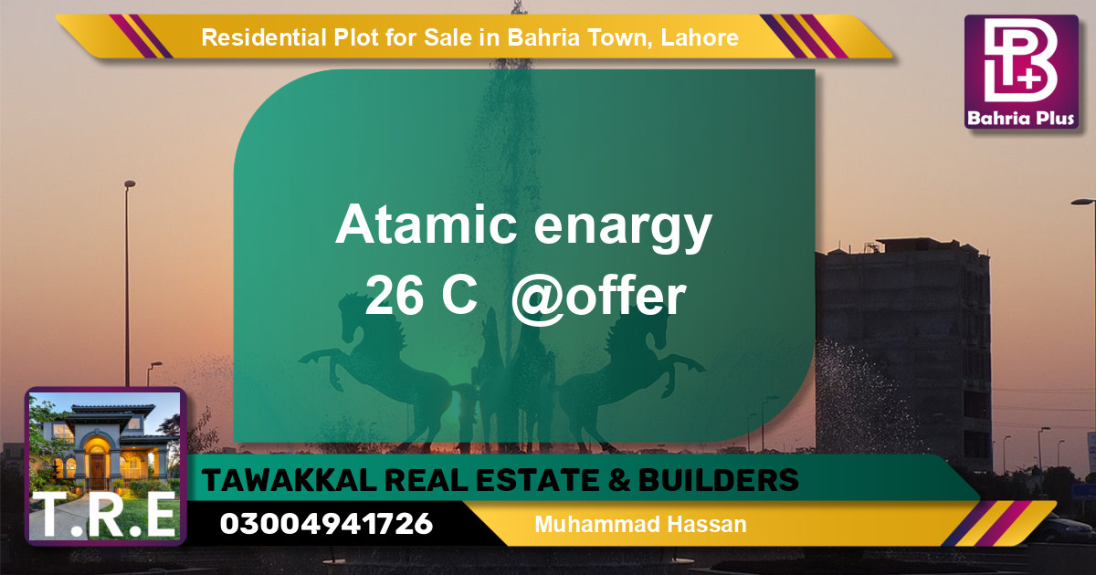 Residential Plot for Sale in Bahria Town, Lahore - (BP-145198)