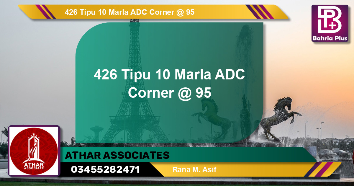 Residential Plot for Sale in Bahria Town, Lahore - (BP-145226)