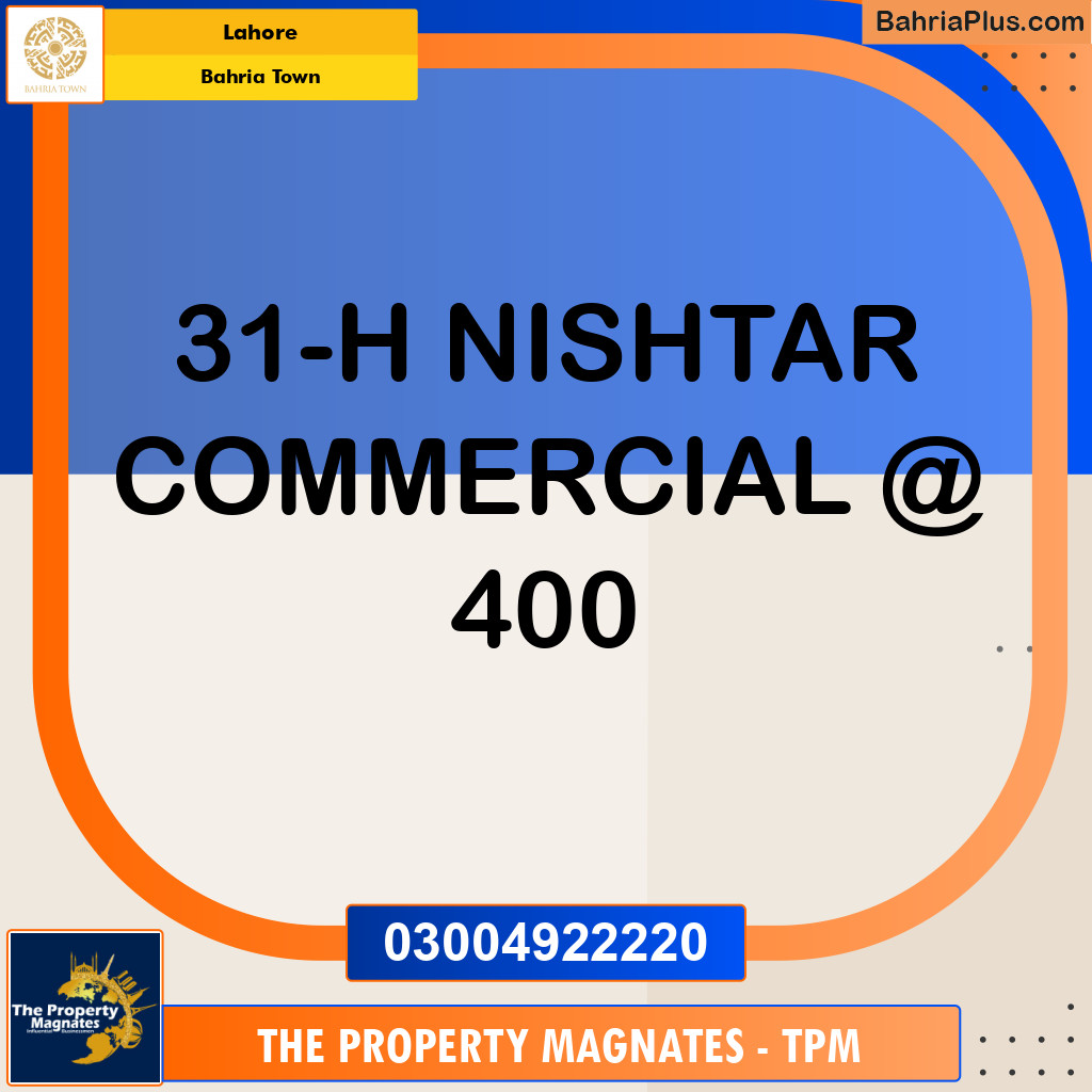 Commercial Plot for Sale in Bahria Town, Lahore - (BP-145240)