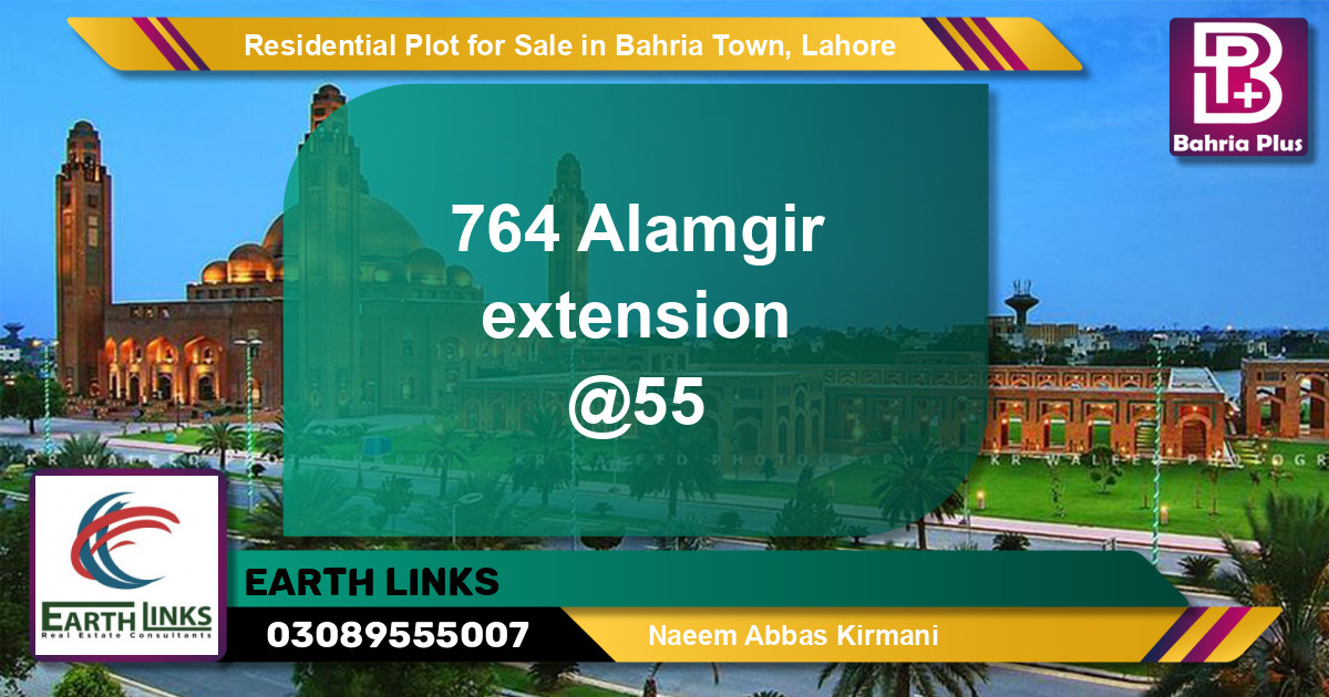 Residential Plot for Sale in Bahria Town, Lahore - (BP-145695)
