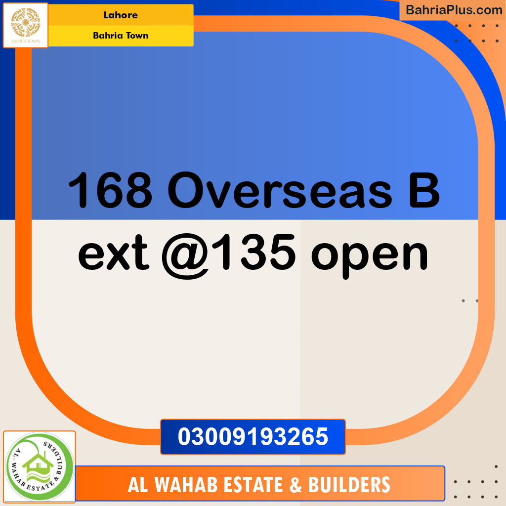 Residential Plot for Sale in Bahria Town, Lahore - (BP-146000)