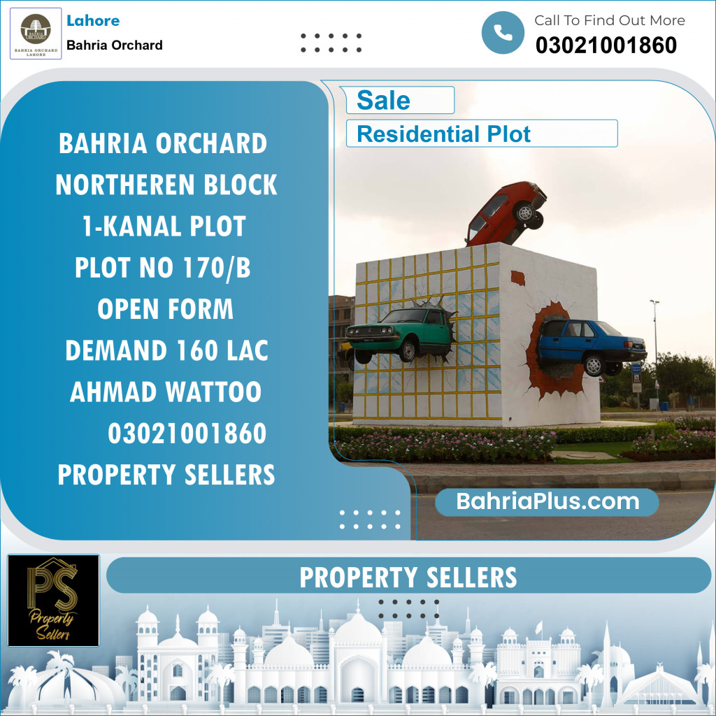 Residential Plot for Sale in Bahria Orchard, Lahore - (BP-146527)