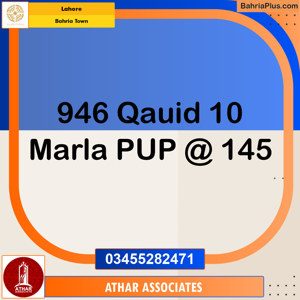 Residential Plot for Sale in Bahria Town, Lahore - (BP-146581)