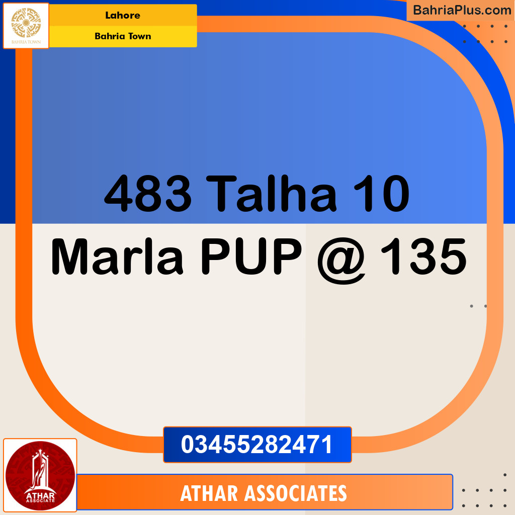 Residential Plot for Sale in Bahria Town, Lahore - (BP-146662)