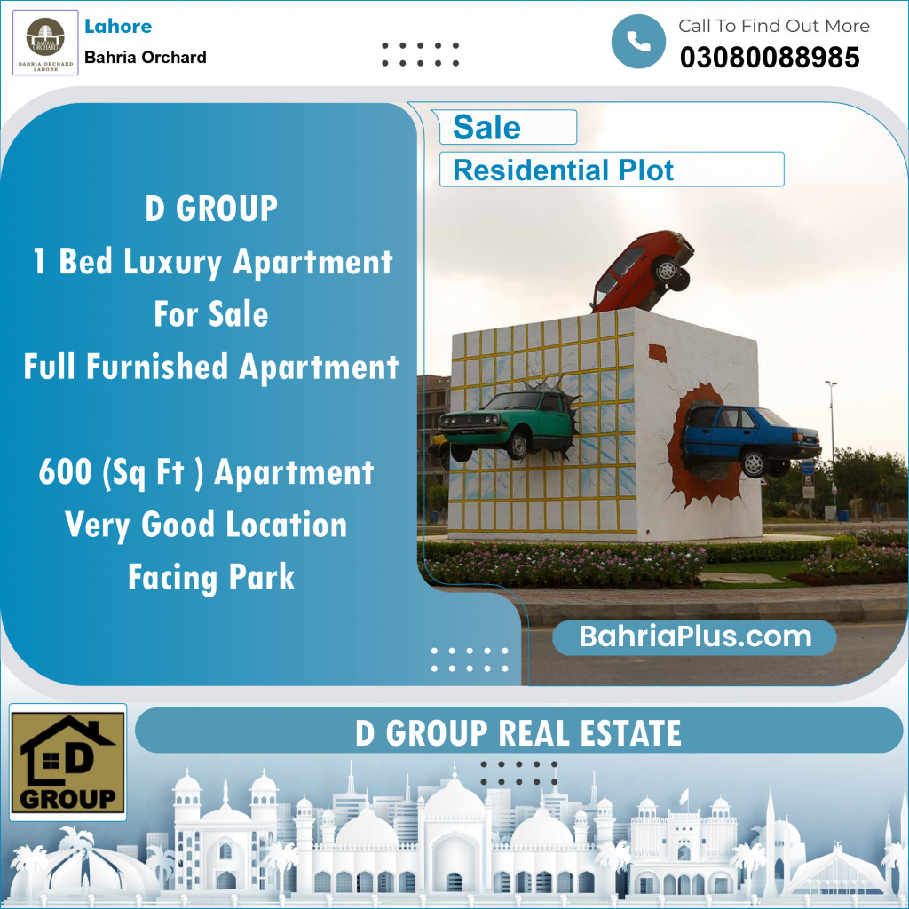 Residential Plot for Sale in Bahria Orchard, Lahore - (BP-146664)