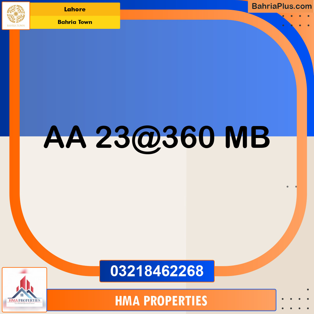 Commercial Plot for Sale in Bahria Town, Lahore - (BP-146810)