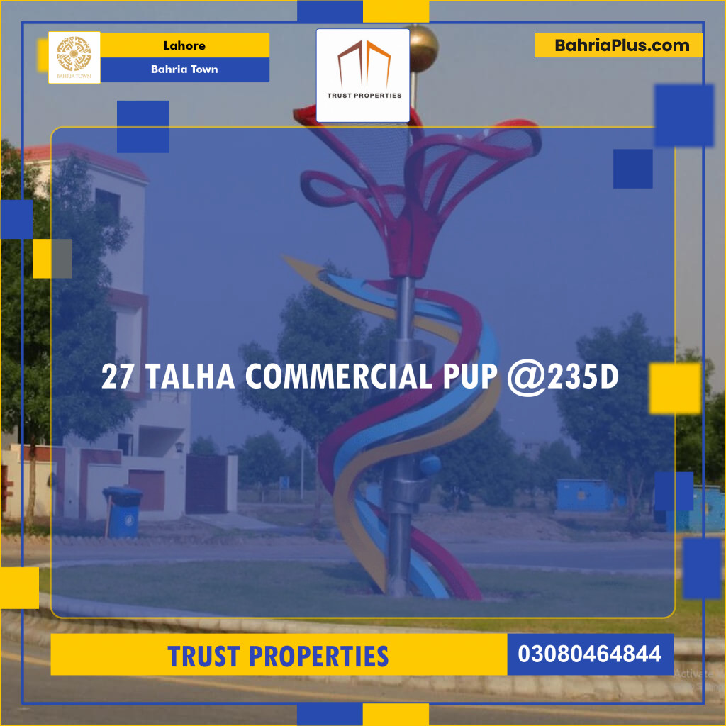 Commercial Plot for Sale in Bahria Town, Lahore - (BP-146826)