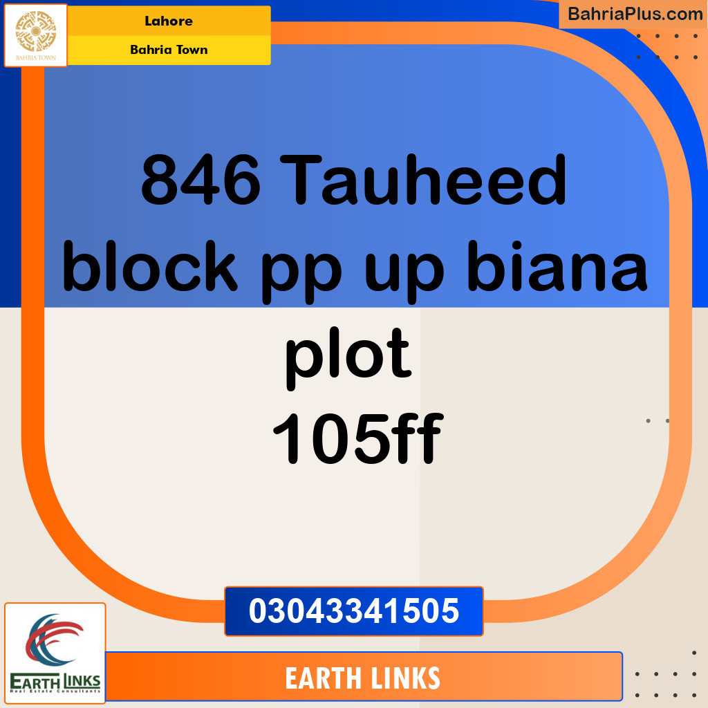 Residential Plot for Sale in Bahria Town, Lahore - (BP-147677)