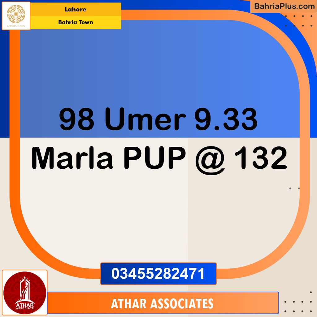 Residential Plot for Sale in Bahria Town, Lahore - (BP-147785)