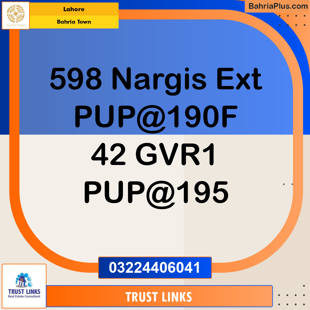 Residential Plot for Sale in Sector C - Nargis/Hussain Ext. -  Bahria Town, Lahore - (BP-148798)