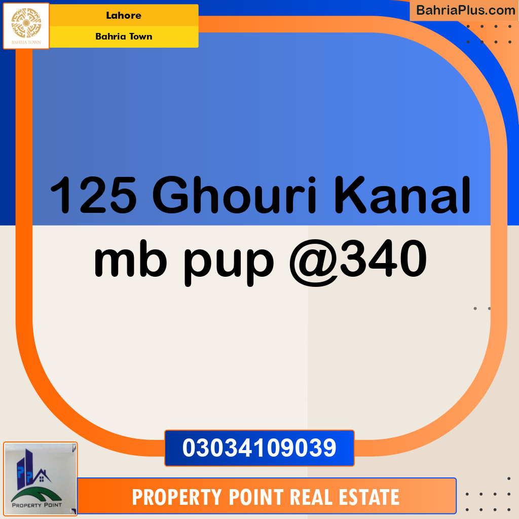 Residential Plot for Sale in Bahria Town, Lahore - (BP-149423)