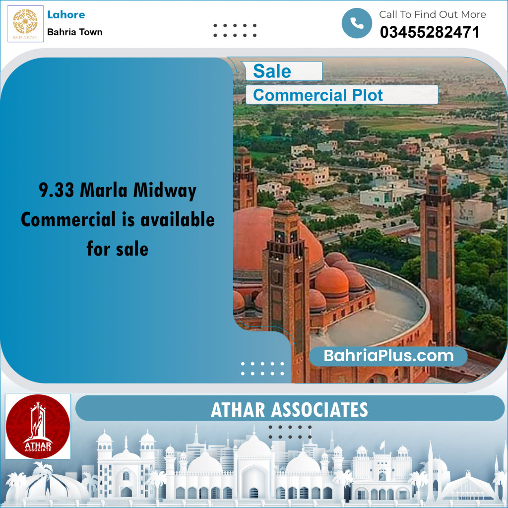 Commercial Plot for Sale in Bahria Town, Lahore - (BP-150192)
