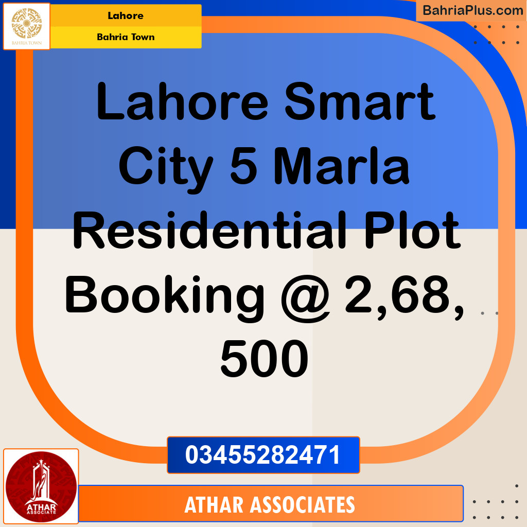 Residential Plot for Sale in Bahria Town, Lahore - (BP-150351)