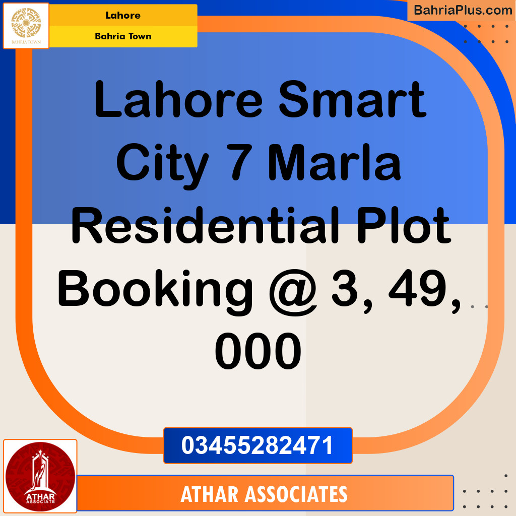 Residential Plot for Sale in Bahria Town, Lahore - (BP-150352)