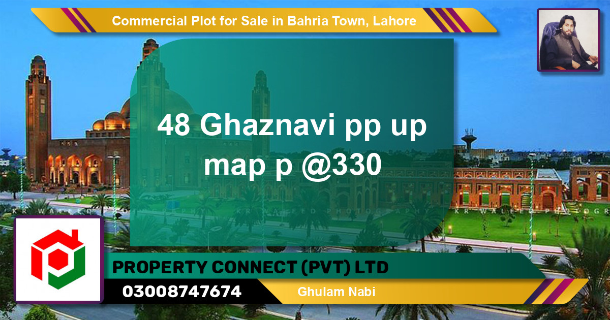 Commercial Plot for Sale in Bahria Town, Lahore - (BP-150411)