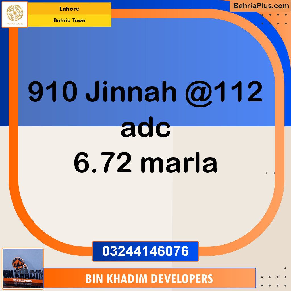 Residential Plot for Sale in Bahria Town, Lahore - (BP-150625)