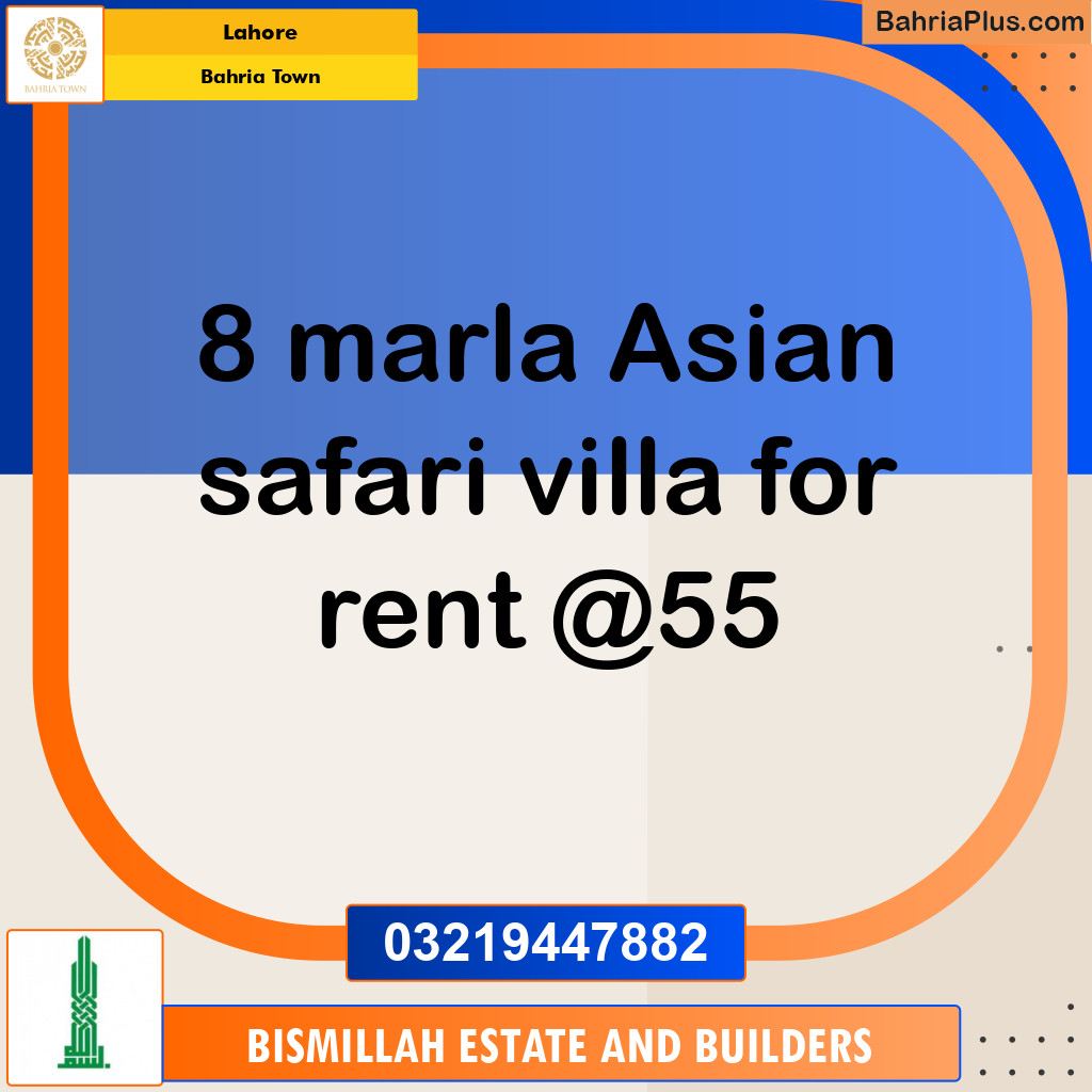 Residential House for Rent in Bahria Town, Lahore - (BP-151410)