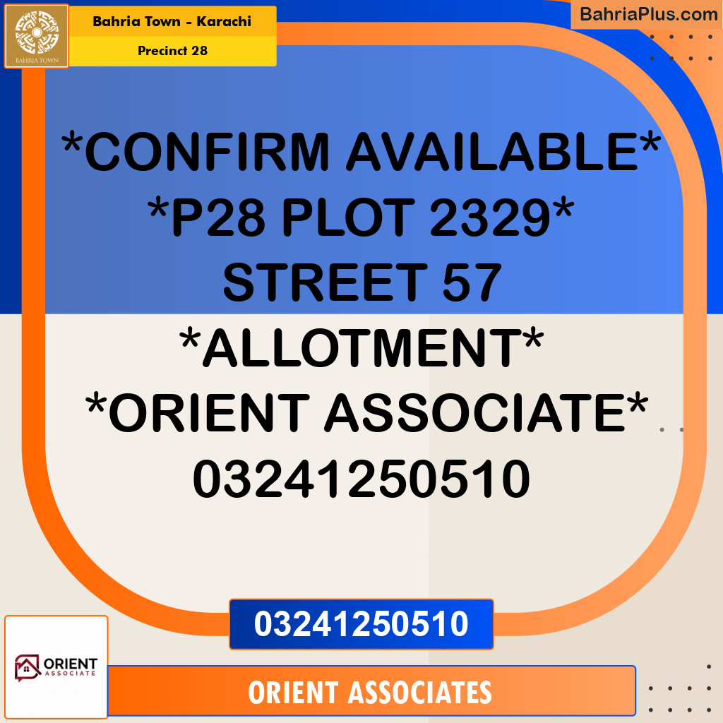 125 Sq. Yards Residential Plot for Sale in Precinct 28 -  Bahria Town, Karachi - (BP-151837)