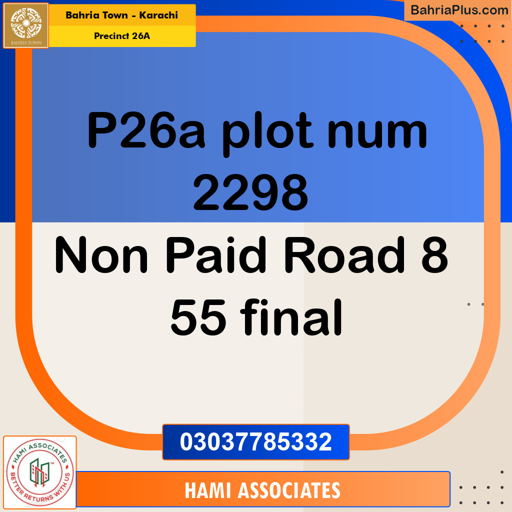 125 Sq. Yards Residential Plot for Sale in Precinct 26A -  Bahria Town, Karachi - (BP-151851)