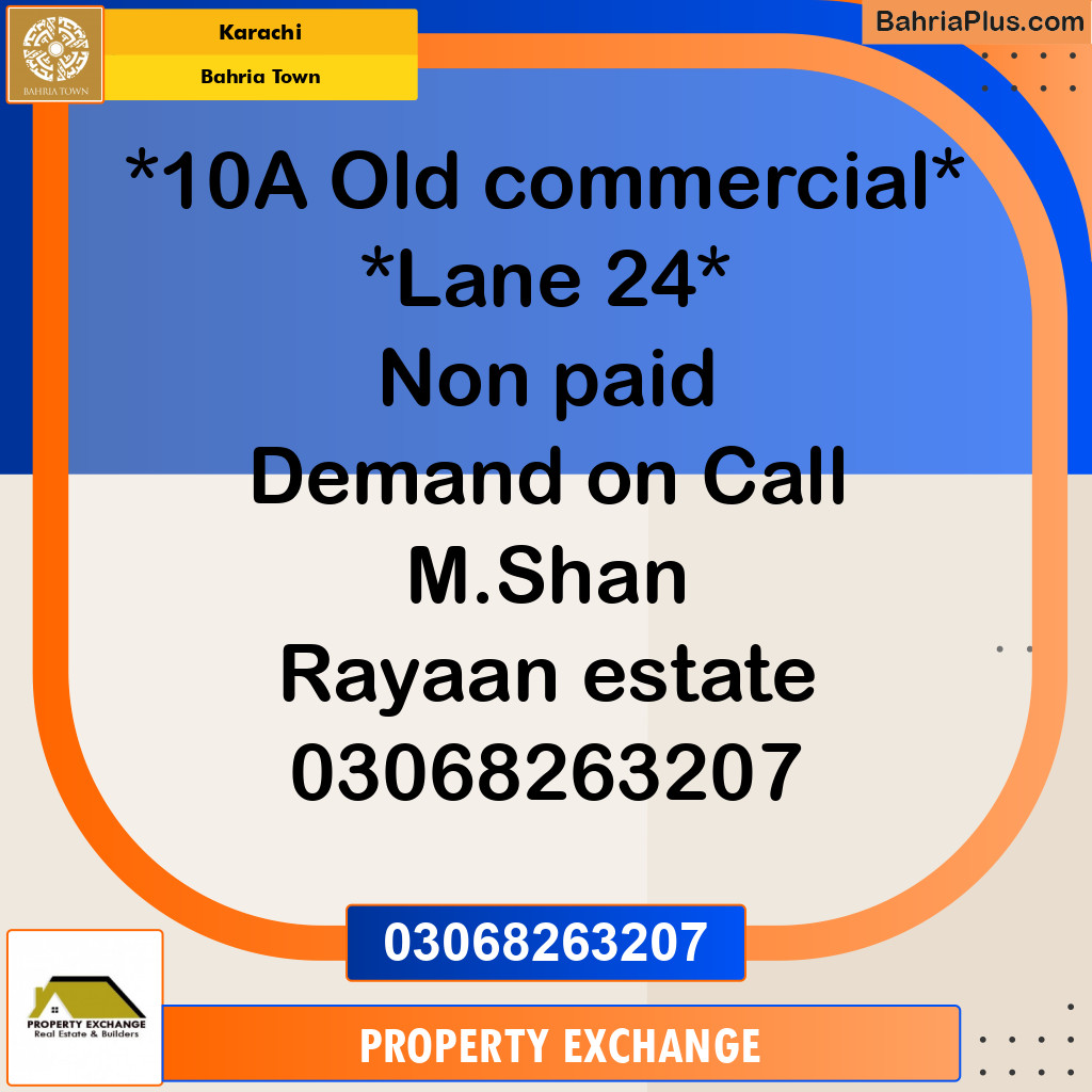 Residential Plot for Sale in Precinct 10 A Commercial -  Bahria Town, Karachi - (BP-151910)