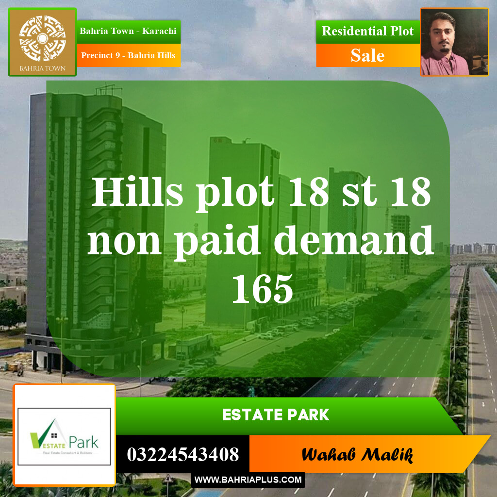 Residential Plot for Sale in Precinct 9 - Bahria Hills -  Bahria Town, Karachi - (BP-152025)