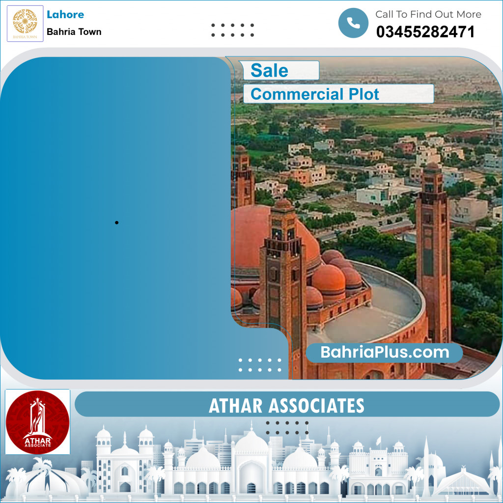 Commercial Plot for Sale in Bahria Town, Lahore - (BP-152171)