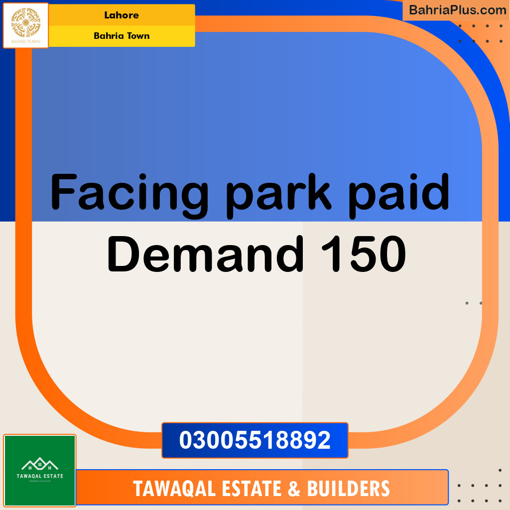 Residential Plot for Sale in Bahria Town, Lahore - (BP-152608)