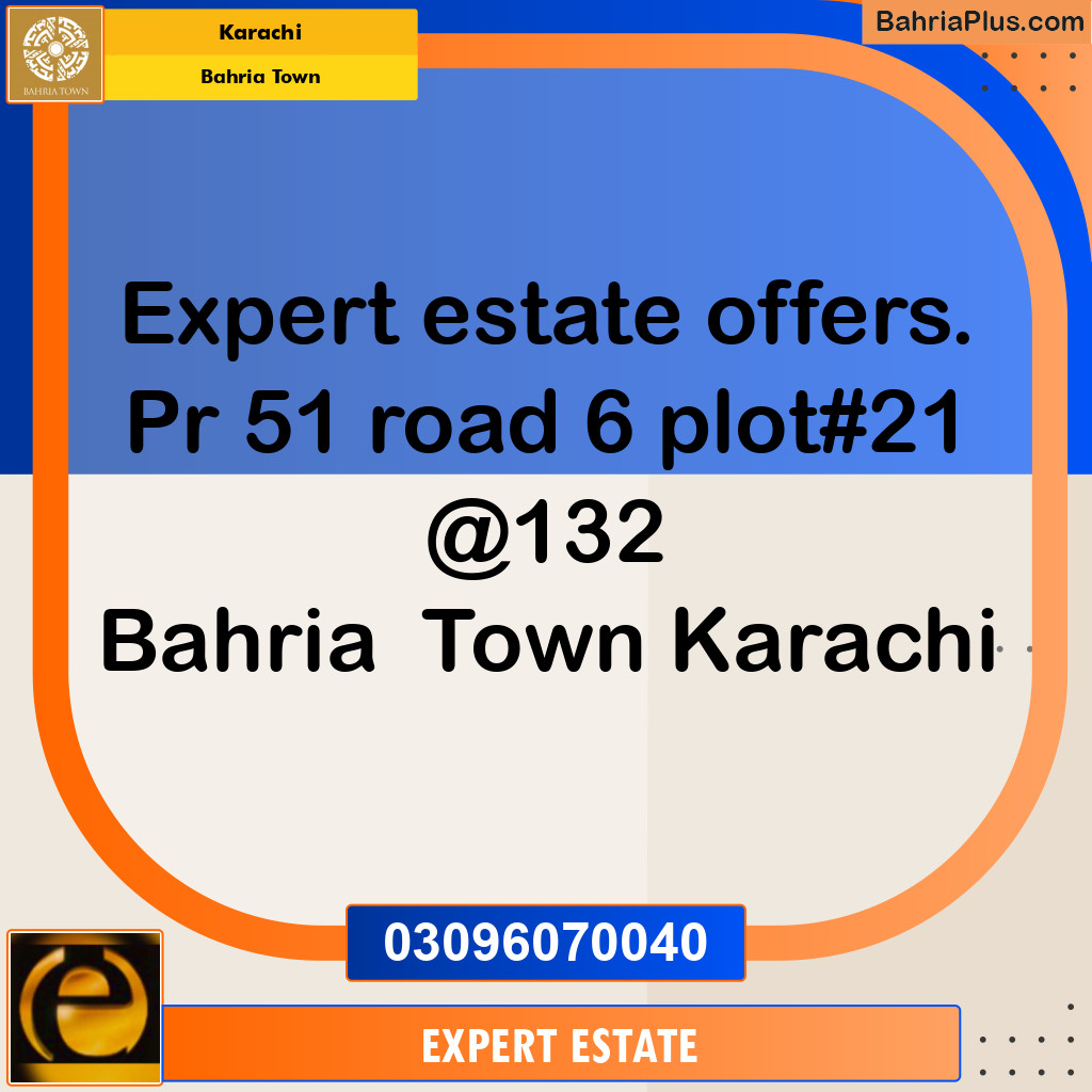 500 Sq. Yards Residential Plot for Sale in Precinct 51 -  Bahria Town, Karachi - (BP-152923)