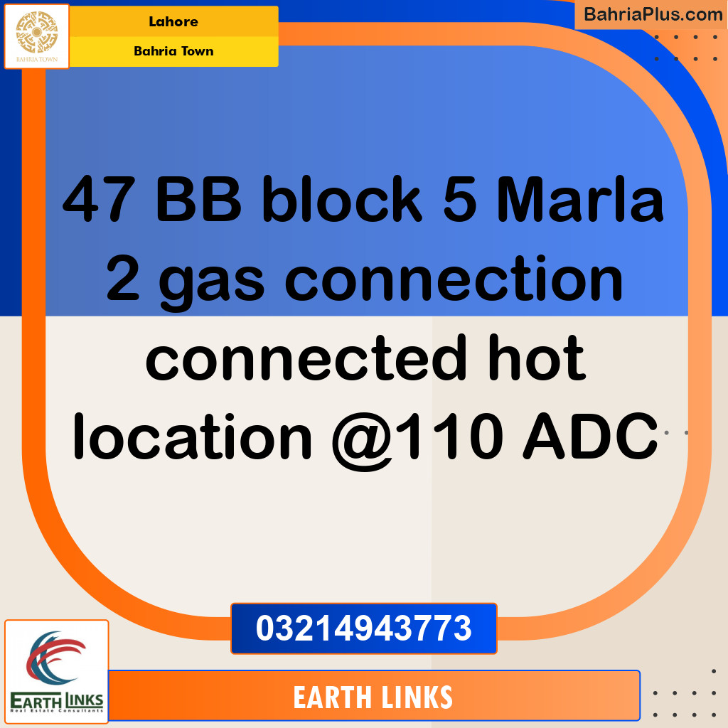 Residential Plot for Sale in Bahria Town, Lahore - (BP-152958)