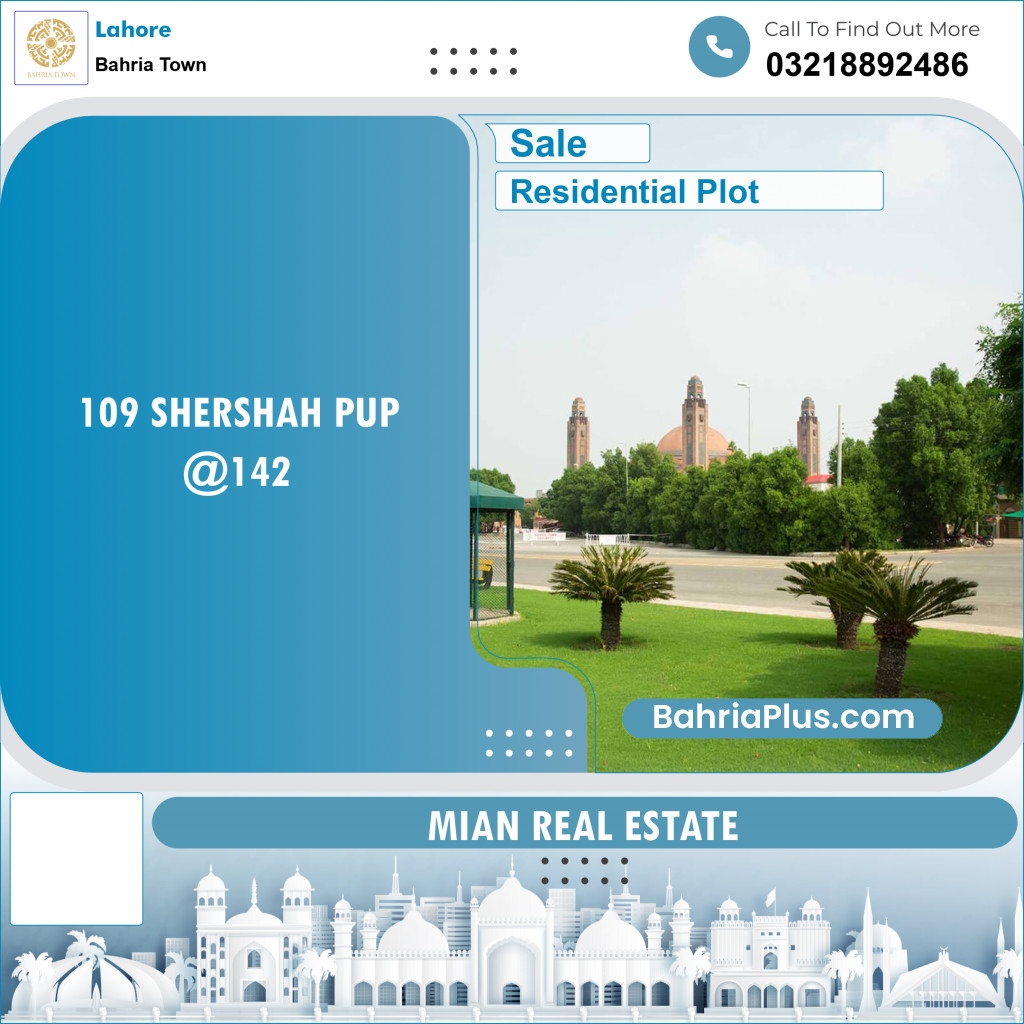 Residential Plot for Sale in Bahria Town, Lahore - (BP-153066)